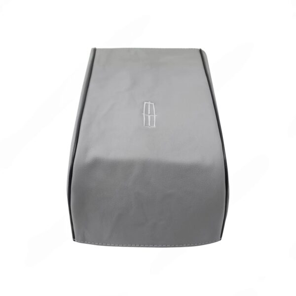 lincoln-mark-lt-piel-2006-2008-dove-negro-piping-consola central-oem-reemplazo-asiento-cubierta (2) Lincoln Mark LT 2006-2008 | OEM-Reemplazo de la cubierta de la consola central