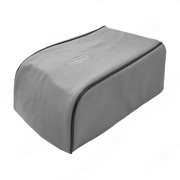 lincoln-mark-lt-piel-2006-2008-dove-negro-piping-consola central-oem-reemplazo-asiento-cubierta (4) Lincoln Mark LT 2006-2008 | OEM-Reemplazo de la cubierta de la consola central