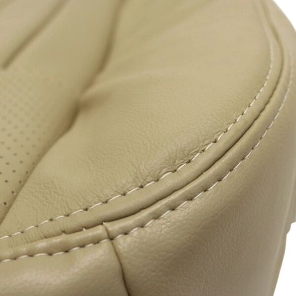 lincoln-navigator-genuine-leather-perforated-2003-2006-camel-driver-or-passenger-bottom-close-view-oem-replacement-seat-cover Lincoln Navigator 2003-2006 - Housse de siège de remplacement OEM