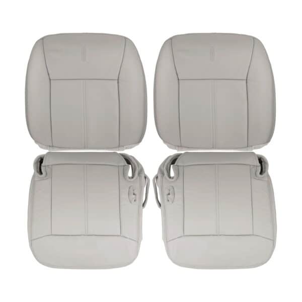 lincoln-town-car-genuine-leather-perforated-2003-2011-medium-light-stone-driver-and-passenger-top-and-bottom-oem-replacement-seat-cover Lincoln Town Car Limited 2003-2011 | Housse de siège de remplacement OEM