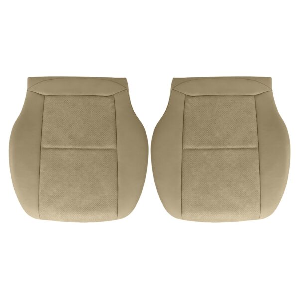 mercedes-benz-clase-cuero-perforado-2008-2014-almond-beige-fondo-delantero-del-conductor-y-pasajero-fondo-de-asiento-de-reemplazo-oem Mercedes-Benz Clase C 2008-2014 | Funda de asiento de recambio OEM