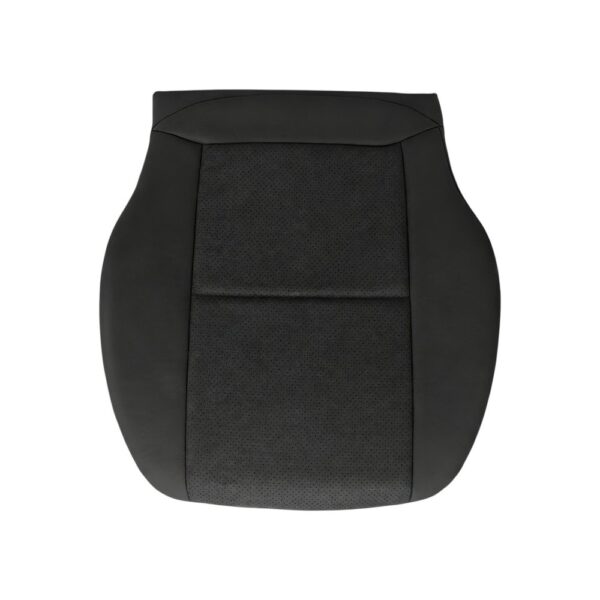 mercedes-benz-c-class-piel-perforada-2008-2014-negro-pasajero-anterior-fondo-de-asiento-de-reemplazo-oem-3 Mercedes-Benz Clase C 2008-2014 | Funda de asiento de recambio OEM