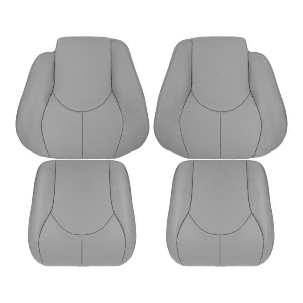 mercedes-benz-sl-class-genuine-piel-perforada-1995-2002-asiento-delantero-del-conductor-y-pasajero-tapa-y-fondo-oem-de-reemplazo Mercedes-Benz Clase SL 1995-2002 | Funda de asiento de recambio OEM