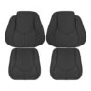 mercedes-benz-sl-class-genuine-piel-perforada-1995-2002-negro-delantero-conductor-y-pasajero-tapa-y-fondo-oem-reemplazo-asiento-cubierta Mercedes-Benz Clase SL 1995-2002 | Funda de asiento de recambio OEM