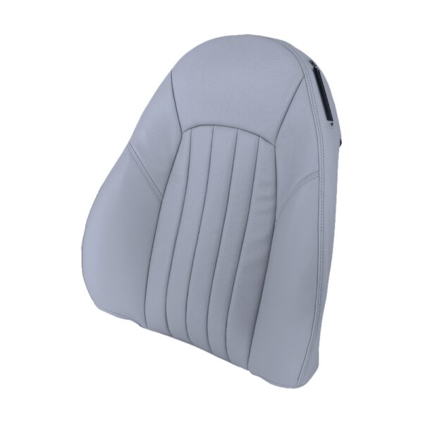 mercedes-benz-sl55-amg-cuir-véritable-perforé-2002-2008-cendré-conducteur-haut-remplacement-OEM-housse-de-siège Mercedes-Benz SL55 AMG 2002-2008 - Housse de siège de remplacement OEM