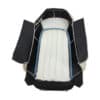 mercedes-benz-sl55-amgenuine-cuir-perforé-2002-2008-couverture-de-siège-en-pierre-conducteur-ou-passager-au-dessus-de-la-vue-oem-de-remplacement Mercedes-Benz SL55 AMG 2002-2008 - Housse de siège de remplacement OEM