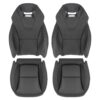 mercedes-benz-slk-leather-2012-2016-noir-avant-conducteur-et-passager-top-et-bottom-oem-replacement-seat-cover Mercedes-Benz SLK-Class 2012-2016 - Housse de siège de remplacement OEM