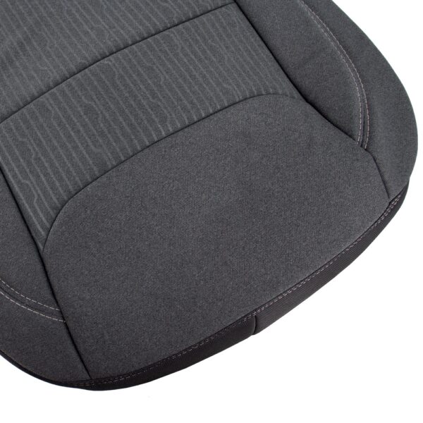 ram-1500-cloth-2019-2024-noir-couture-blanche-couverture-de-siège-du-conducteur-ou-du-passager-au-fond-de-la-vue-fermée-oem-remplacement-de-siège Dodge Ram 1500 2019-2024 | Housse de siège de remplacement OEM