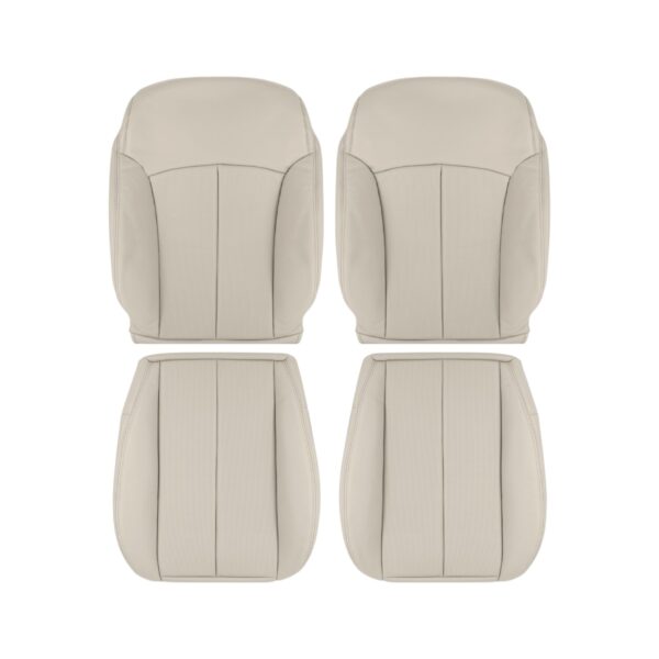 subaru-outback-genuine-leather-perforated-2010-2014-warm-ivory-front-driver-and-passenger-top-and-bottom-oem-replacement-seat-cover2 Subaru Outback 2010-2014 - Housse de siège de remplacement OEM