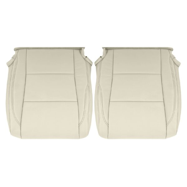 toyota-highlander-cuir-2014-2019-almond-driver-and-passenger-bottoms-oem-replacement-seat-cover Toyota Highlander 2014-2019 | Housse de siège de remplacement OEM