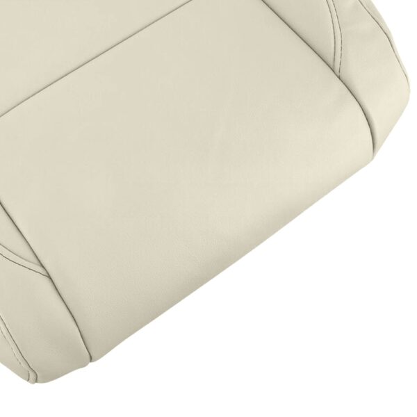 toyota-highlander-cuir-2014-2019-almond-driver-or-passenger-bottom-close-view-oem-replacement-seat-cover Toyota Highlander 2014-2019 | Housse de siège de remplacement OEM
