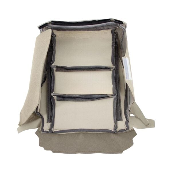 toyota-highlander-cuir-2014-2019-almond-couverture-de-siège-du-conducteur-ou-du-passager-en-bas-de-la-vue-de-l'extérieur-oem-remplacement-de-siège Toyota Highlander 2014-2019 | Housse de siège de remplacement OEM