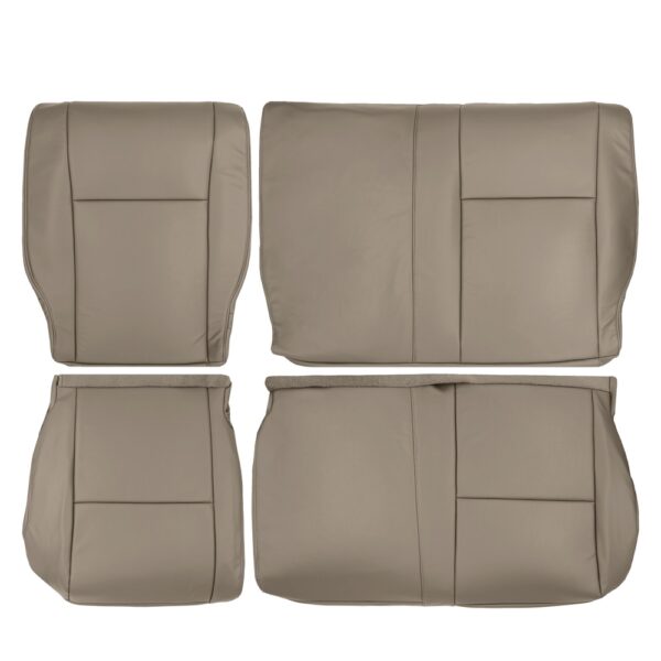 toyota-tundra-cuir-2007-2013-sand-beige-arrière-conducteur-et-passager-top-et-bottom-oem-replacement-seat-cover Toyota Tundra SR5 2007-2013 - Housse de siège de remplacement OEM