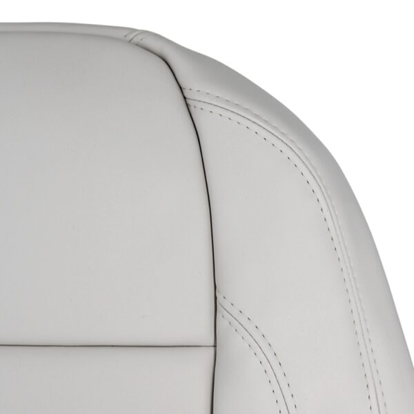 volvo-c70-leather-2006-2009-calcite-cream-driver-or-passenger-top-close-view-oem-replacement-seat-cover Volvo C70 2005-2010 | OEM-Replacement Seat Cover