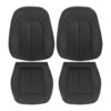audi-a7-cuero-2012-2017-negro-conductor-y-pasajero-parte superior e inferior-recambio original-fundas para asientos Audi A7 2012-2017 | Funda de asiento de repuesto OEM