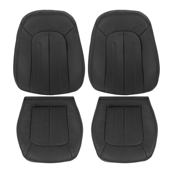 audi-a7-cuero-2012-2017-negro-conductor-y-pasajero-parte superior e inferior-recambio original-fundas para asientos Audi A7 2012-2017 | Funda de asiento de repuesto OEM