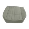 Chevrolet Impala, cuero genuino perforado, 1994-1996, gris, conductor o pasajero, parte inferior, funda de asiento de repuesto OEM. Chevrolet Impala 1994-1996 | Funda de asiento de repuesto OEM