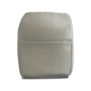 Chevrolet Impala, cuero genuino perforado, 1994-1996, gris, conductor o pasajero, funda de asiento de repuesto OEM superior. Chevrolet Impala 1994-1996 | Funda de asiento de repuesto OEM
