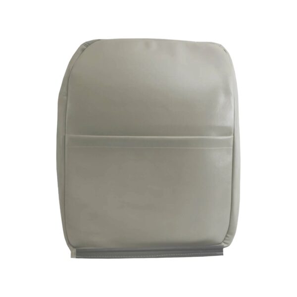 Chevrolet Impala, cuero genuino perforado, 1994-1996, gris, conductor o pasajero, funda de asiento de repuesto OEM superior. Chevrolet Impala 1994-1996 | Funda de asiento de repuesto OEM