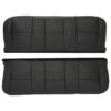 chevrolet-silverado-simili cuir-2007-2014-titane foncé-banquette-supérieure et inférieure-housse de siège de remplacement d'origine Chevrolet Silverado 2007-2014 (arrière) | Housse de siège de remplacement OEM