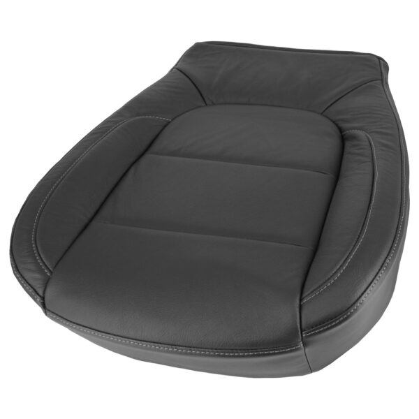 chevrolet-silverado-simili cuir-2019-2023-noir jais-conducteur-bas-remplacement OEM-housse de siège-1 Chevrolet Silverado 1500 2019-2023 | Housse de siège de remplacement OEM