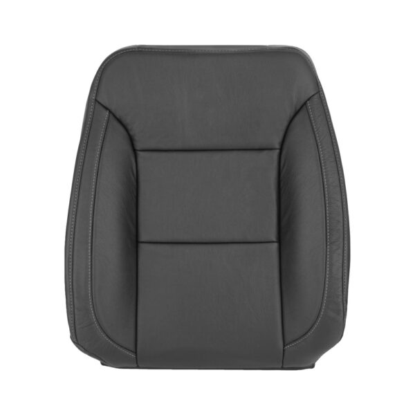 chevrolet-silverado-simili cuir-2019-2023-noir jais-passager-supérieur-remplacement OEM-housse de siège-2 Chevrolet Silverado 1500 2019-2023 | Housse de siège de remplacement OEM