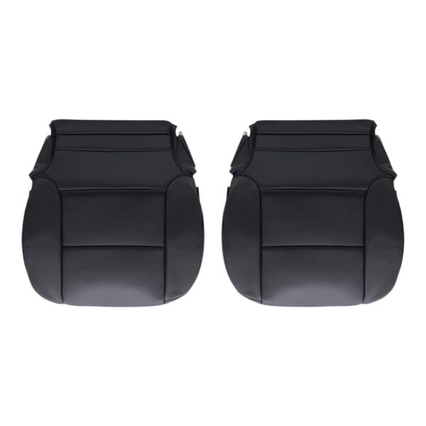 gmc-sierra-cuir-2014-2019-noir-jais-assise-conducteur-et-passager-housse-de-siège-de-remplacement-OEM GMC Sierra (Tout-terrain) 2014-2019 | Housse de siège de remplacement OEM