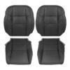 Honda Civic EX-L cuero 2012-2015 negro conductor y pasajero superior e inferior funda de asiento de repuesto OEM Honda Civic EX-L 2012-2015 | Funda de asiento de repuesto OEM