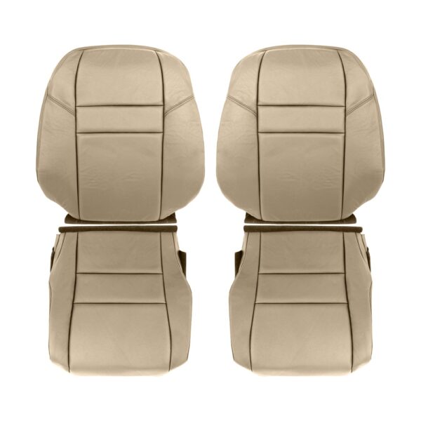 Honda CR-V cuero 2007-2011 marfil conductor y acompañante superior e inferior funda de asiento de repuesto OEM Honda CR-V 2007-2011 | Funda de asiento de recambio OEM