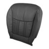 Kia Sorento, cuero genuino perforado, 2014-2015, negro, parte inferior del asiento del conductor, recambio OEM, funda de asiento 2 Kia Sorento 2014-2015 | Funda de asiento de recambio OEM