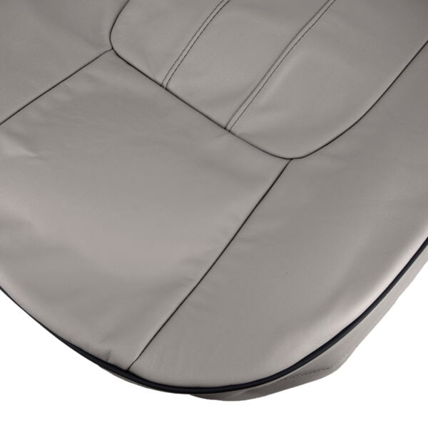 land-rover-range-rover-cuir-2007-2011-storm-jet-passepoil-conducteur-ou-passager-bas-vue-rapprochée-housse-de-siège-de-remplacement-OEM Land Rover Range Rover 2007-2012 | Housse de siège de remplacement d'origine