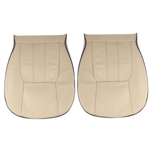 Land Rover Range Rover cuero 2007-2012 pergamino ribetes azul marino asientos del conductor y del acompañante recambio OEM Land Rover Range Rover 2007-2012 | Funda de asiento de repuesto OEM