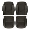 lexus-is250-cuero-genuino-perforado-2006-2013-negro-conductor-y-pasajero-parte-superior-e-inferior-reemplazo-de-asiento-OEM Lexus IS250 2006-2013 | Funda de asiento de repuesto OEM