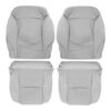lexus-is250-cuero-genuino-perforado-2006-2013-gris-conductor-y-pasajero-parte-superior-e-inferior-reemplazo-de-asiento-OEM Lexus IS250 2006-2013 | Funda de asiento de repuesto OEM