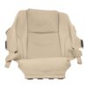 Lexus IS250, cuero genuino perforado, 2006-2013, color canela, conductor o pasajero, parte inferior, funda de asiento de repuesto OEM. Lexus IS250 2006-2013 | Funda de asiento de repuesto OEM