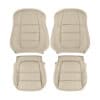 Mazda 6, cuero sintético perforado, 2016-2017, color arena, conductor y acompañante, parte superior e inferior, funda de asiento de repuesto OEM. Mazda 6 2016-2017 | Funda de asiento de recambio OEM