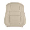Mazda 6, tapicería de cuero perforado, 2016-2017, color arena, asiento del copiloto, parte superior, recambio original. Mazda 6 2016-2017 | Funda de asiento de recambio OEM