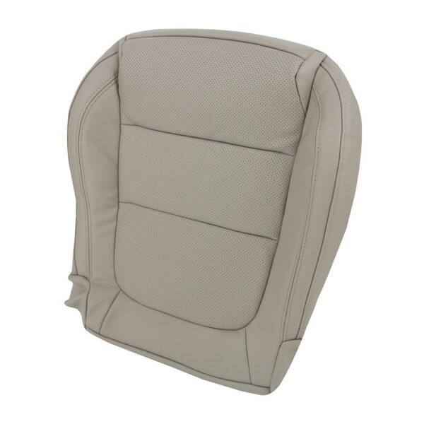 Mazda CX-5, cuero genuino perforado, 2013-2015, arena, parte inferior del conductor, funda de asiento de repuesto OEM (2) Mazda CX-5 2013-2016 | Funda de asiento de repuesto OEM