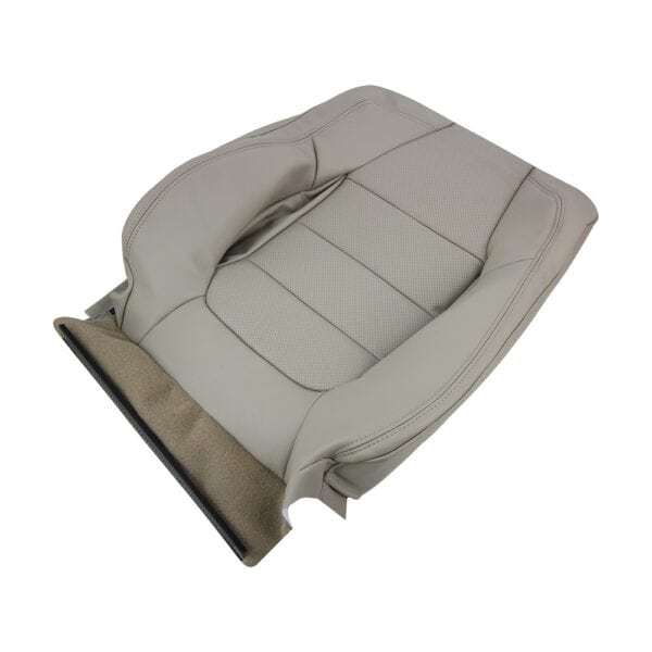 Mazda CX-5, cuero genuino perforado, 2013-2015, color arena, conductor, parte superior, recambio OEM, funda para asiento (1) Mazda CX-5 2013-2016 | Funda de asiento de repuesto OEM
