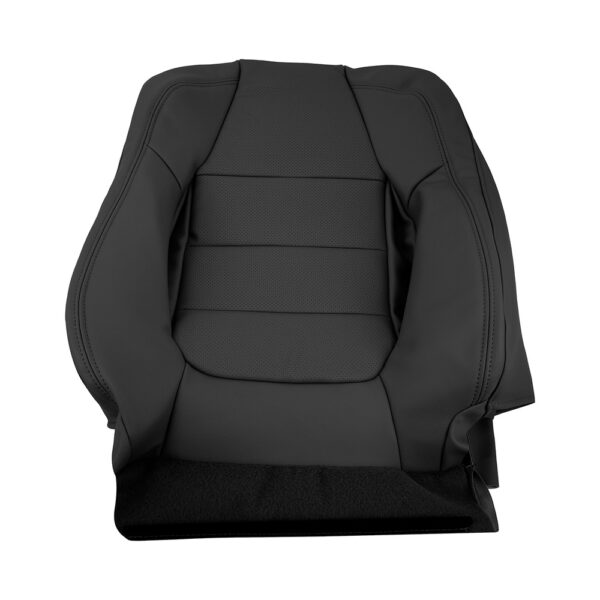 Mazda CX-5, cuero genuino perforado, 2013-2016, negro, conductor o pasajero, funda de asiento de repuesto OEM superior. Mazda CX-5 2013-2016 | Funda de asiento de repuesto OEM
