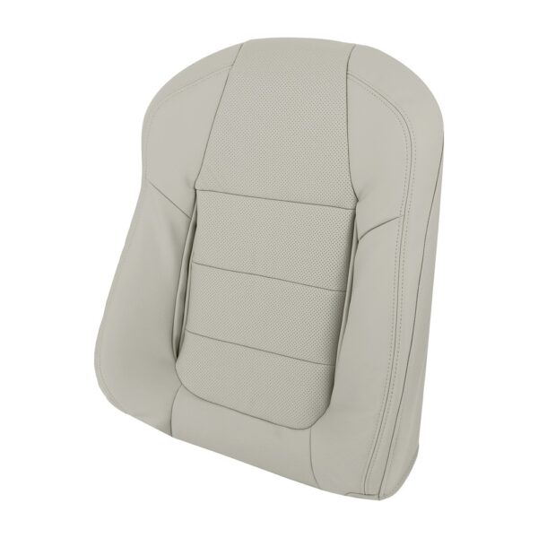 Mazda CX-5, cuero genuino perforado, 2016, color pergamino, parte del conductor, funda de asiento de repuesto OEM (2) Mazda CX-5 2013-2016 | Funda de asiento de repuesto OEM
