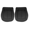 Mercedes-Benz Clase CLK, cuero genuino perforado, 2003-2009, color carbón, asientos del conductor y del acompañante, fundas de asiento de repuesto OEM. Mercedes-Benz Clase CLK 2003-2009 | Funda de asiento de recambio OEM