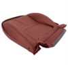 mercedes-benz-slk-simili cuir perforé-2012-2016-rouge bengale-passager avant-bas-remplacement OEM-housse de siège Mercedes-Benz SLK-Class 2012-2016 - Housse de siège de remplacement OEM