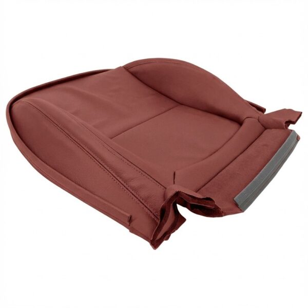 mercedes-benz-slk-simili cuir perforé-2012-2016-rouge bengale-passager avant-bas-remplacement OEM-housse de siège Mercedes-Benz SLK-Class 2012-2016 - Housse de siège de remplacement OEM