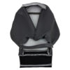 saab-9-3-leather-2008-2011-black-driver-or-passenger-top-inside-out-view-oem-replacement-seat-cover. Saab 9-3 2003-2011 | OEM-Replacement Seat Cover