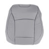 subaru-outback-cuir-perforé-2018-2019-gris-titane-coutures-blanches-conducteur-haut-remplacement-OEM-housse-de-siège (5) Subaru Outback Limited 2018-2019 - Housse de siège de remplacement OEM