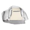 Chevrolet Colorado, tela, 2004-2012, color peltre medio, conductor o pasajero, parte inferior, vista interior, funda de asiento de repuesto OEM. Chevrolet Colorado 2004-2012 | Funda de asiento de repuesto OEM