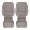 Chevrolet Silverado - Tissu - 2014-2019 - Beige dune - Conducteur et passager - Haut et bas - Housse de siège de remplacement OEM Chevrolet Silverado 2014-2019 - Housse de siège de remplacement OEM