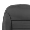 dodge-charger-leather-2011-2014-black-white-stitching-driver-or-passenger-top-close-view-oem-replacement-seat-cover Dodge Charger SRT8 2011-2014 | OEM-Replacement Seat Cover