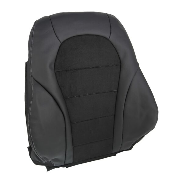 Mercedes-Benz GLC tapizado en piel sintética con Dinamica 2014-2021 negro para el asiento del copiloto, recambio original Mercedes-Benz Clase GLC 2014-2021 | Funda de asiento de repuesto OEM